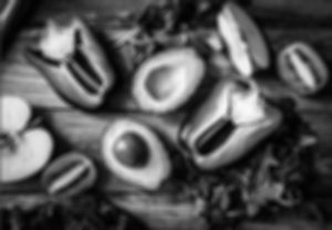 greens avo kiwi apple green pepper black and white