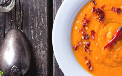 Red Pepper & Lentil Soup